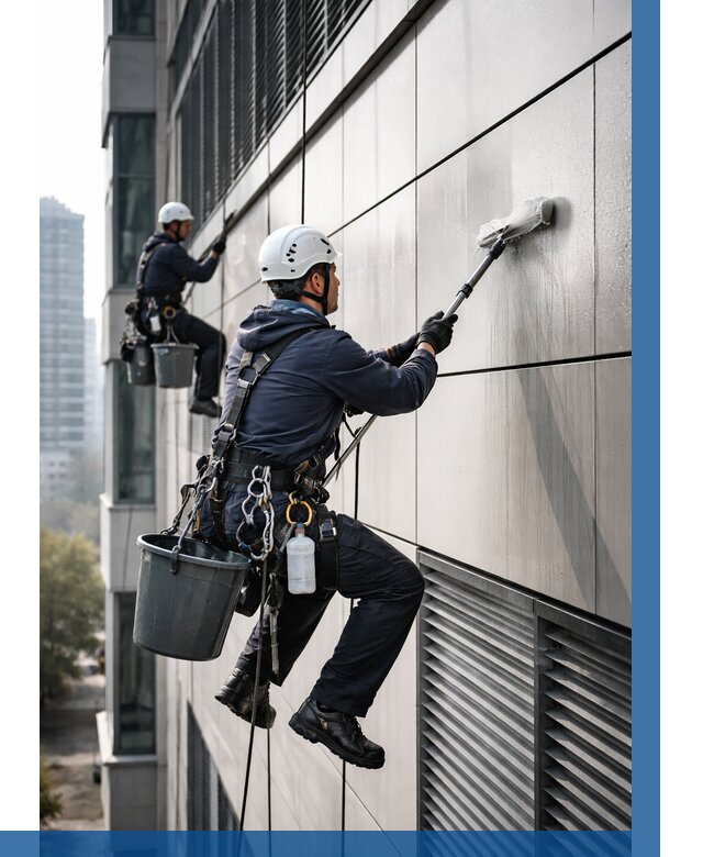 Мойка вентилируемого фасада в Новоуральске от 255 р. | ВЫСОТНИК-Нву