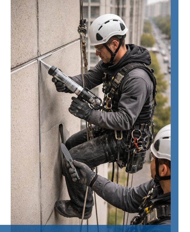 Первичная герметизация швов в Новоуральске от 612 р. | ВЫСОТНИК-Нву