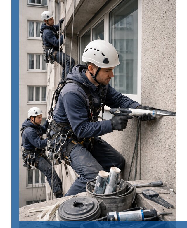 Герметизация швов лоджии в Новоуральске профессионально и надежно