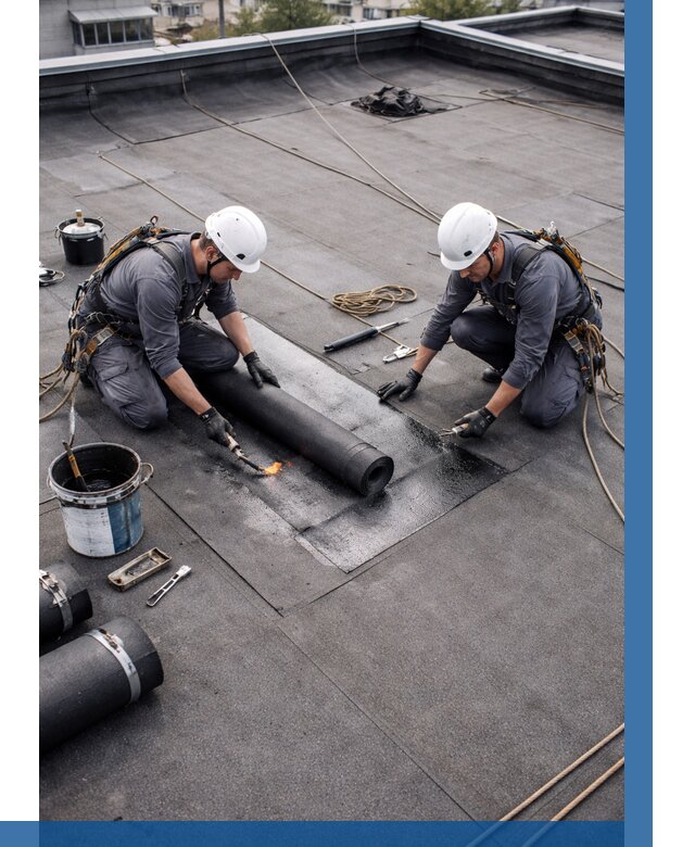 Ремонт мягкой кровли под ключ в Новоуральске от 715 р. | ВЫСОТНИК-Нву