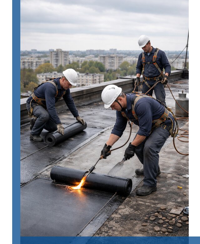 Ремонт наплавляемой кровли в Новоуральске качественно и надежно
