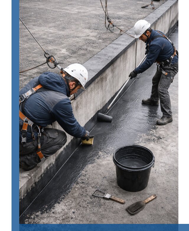 Гидроизоляция кровли жидкой резиной профессионально в Новоуральске