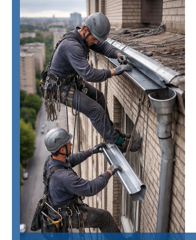 Ремонт водосточных желобов в Новоуральске, быстро и качественно