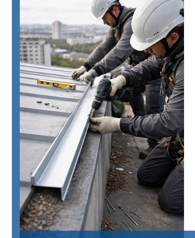 Монтаж капельника на кровле в Новоуральске с гарантией качества