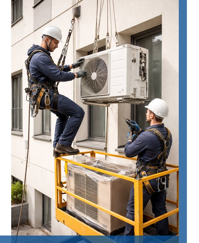 Демонтаж внешнего блока кондиционера в Новоуральске от 3573 р. | ВЫСОТНИК-Нву