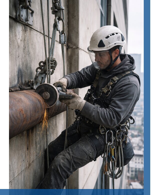 Резка металла на высоте в Новоуральске по цене от 4594 р. | ВЫСОТНИК-Нву