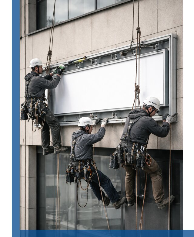 Профессиональный монтаж светового короба под ключ в Новоуральске