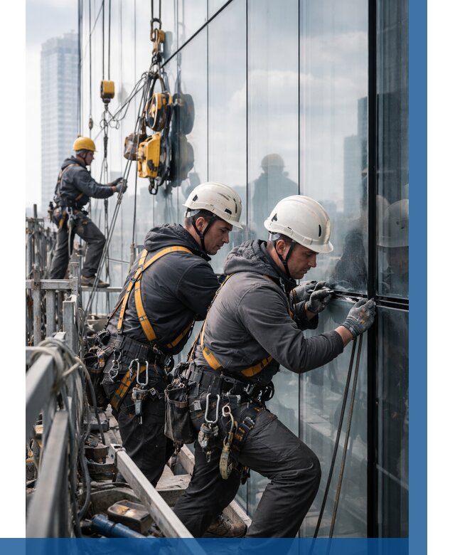 Структурное остекление фасадов в Новоуральске от 9698 р. | ВЫСОТНИК-Нву