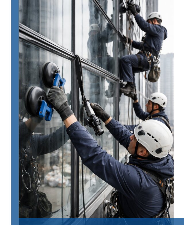 Радиусное остекление фасадов под ключ в Новоуральске с гарантиями