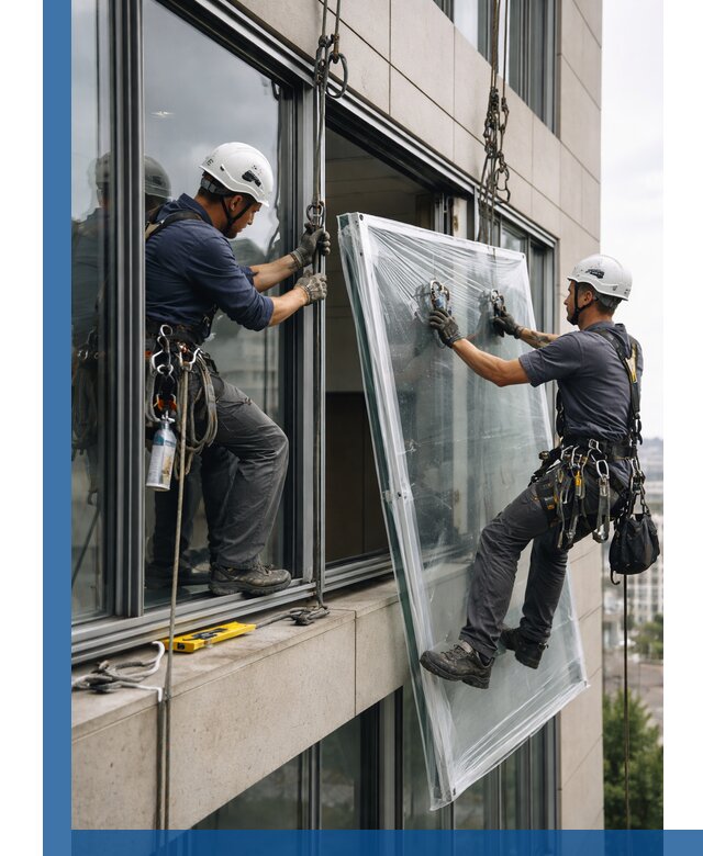 Профессиональная замена стекла в витраже в Новоуральске с гарантией