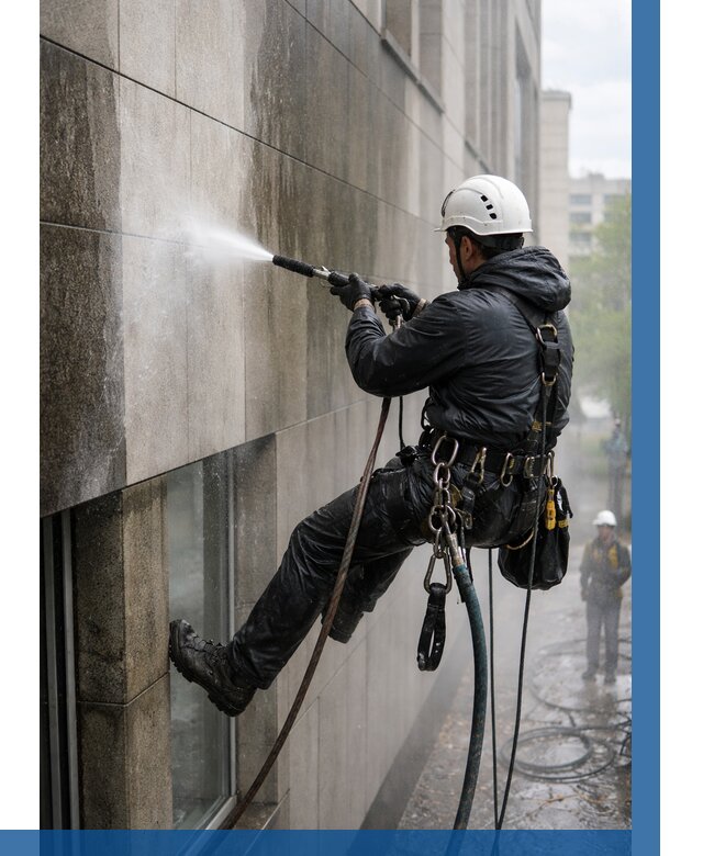 Гидроструйная очистка поверхностей в Новоуральске от 868 р. | ВЫСОТНИК-Нву