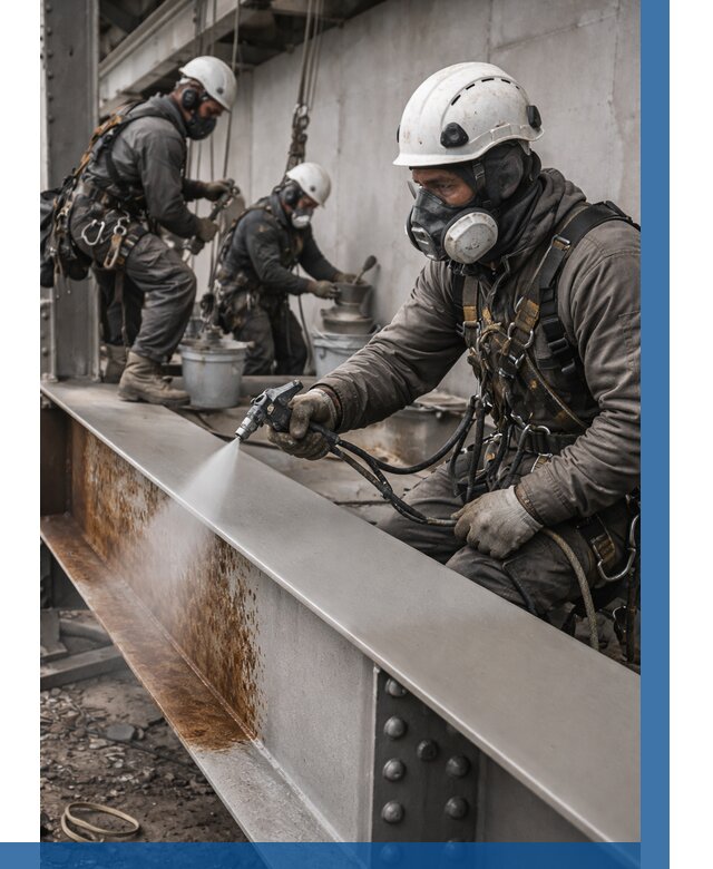 Антикоррозионная покраска металла в Новоуральске от 715 р. | ВЫСОТНИК-Нву