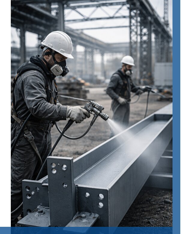 Антикорроз. обработка металлоконстр. в Новоуральске от 459 р. | ВЫСОТНИК-Нву