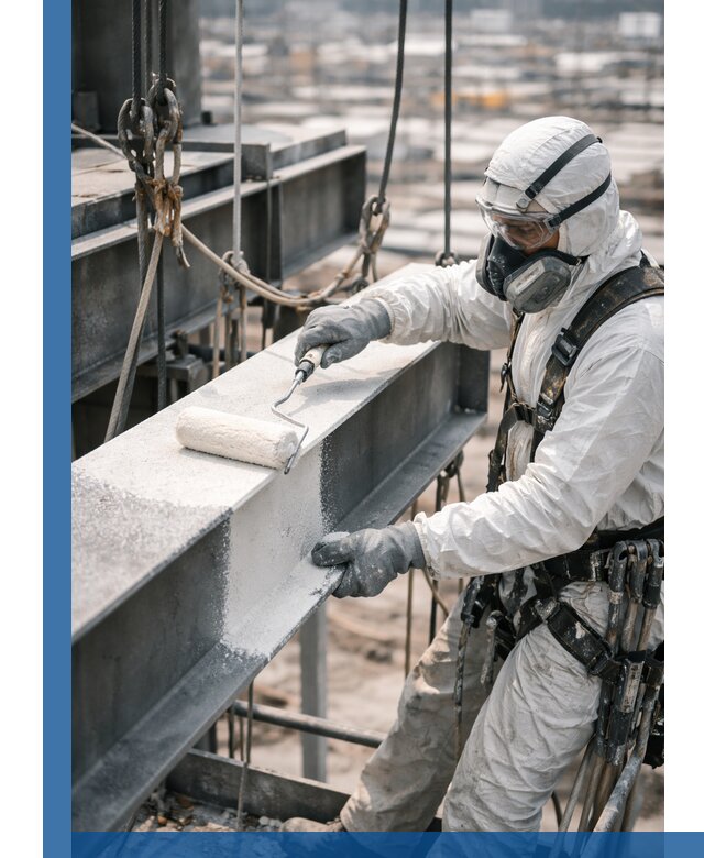 Профессиональная огнезащитная обработка металлоконструкций в Новоуральске