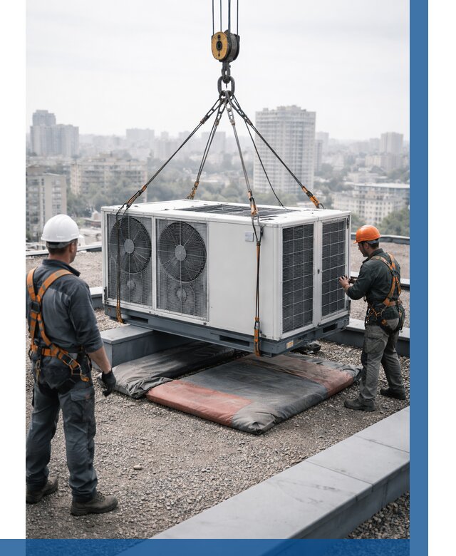 Подъем груза на крышу в Новоуральске от 5104 р. | ВЫСОТНИК-Нву заказать