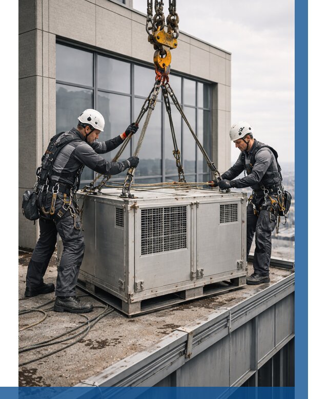 Такелажные работы на высоте в Новоуральске от 8166 р. | ВЫСОТНИК-Нву