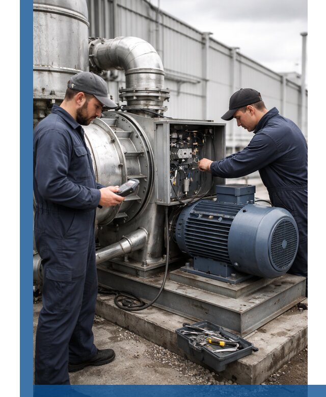 Техническое обслуживание промышленного оборудования в Новоуральске