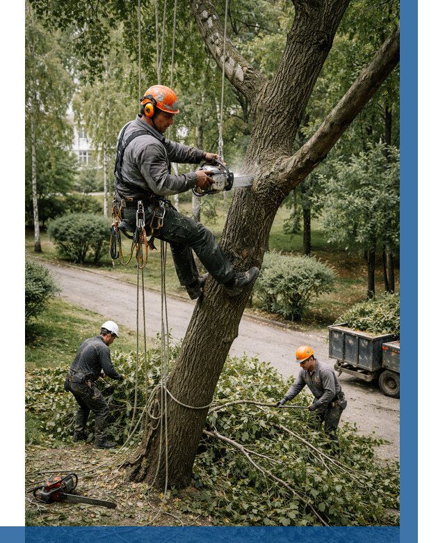 Кронирование деревьев в Новоуральске от 6635 р. | ВЫСОТНИК-Нву