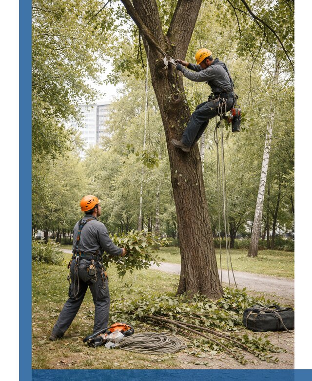 Санитарная обрезка деревьев в Новоуральске, профессионально и безопасно