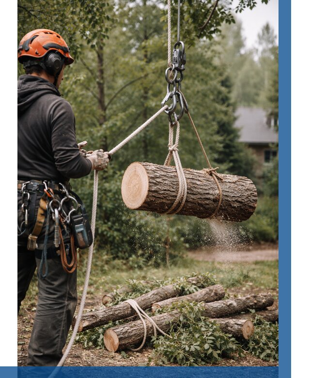 Валка деревьев частями в Новоуральске от 7656 р. | ВЫСОТНИК-Нву